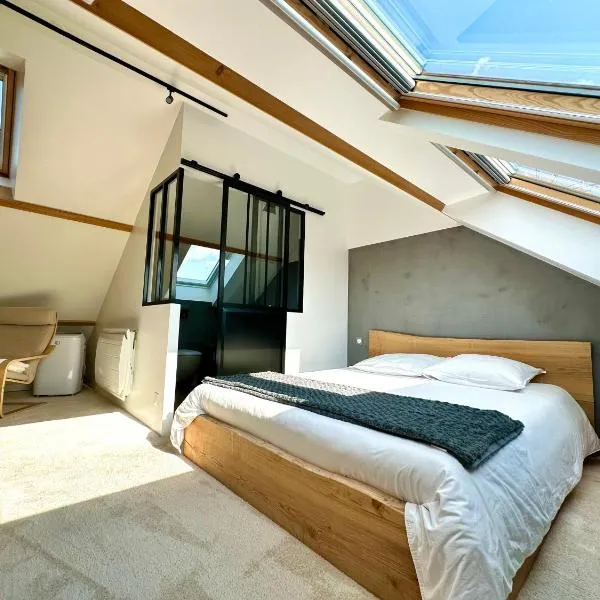 Alpine Valley - Appartement familial Disneyland Paris - wifi et parking inclus !, hotel in Coutevroult