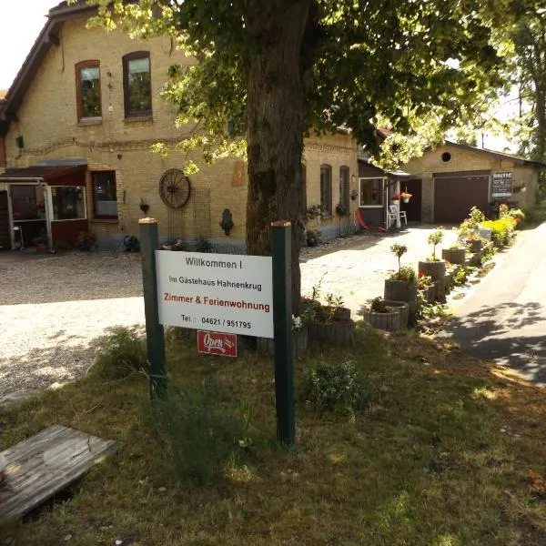 Ferienwohnung Hahnenkrug – hotel w mieście Kropp