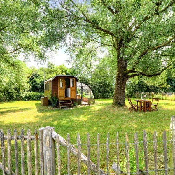 La Roulotte de la Ferme de Froidefontaine, hotel v destinaci Havelange