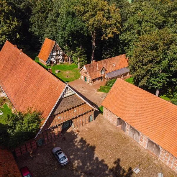 Flett - Artlands Home - Landhaus für Familien und Gruppen, hotell i Ankum