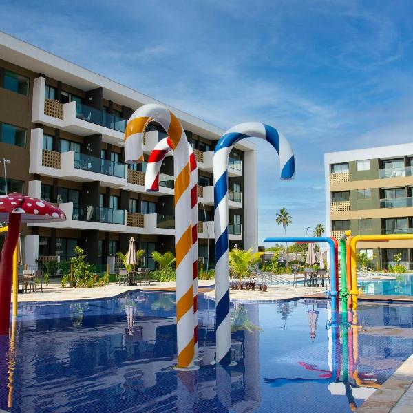 Charmoso Estúdio em Muro Alto com Vista para piscina - Foto 4