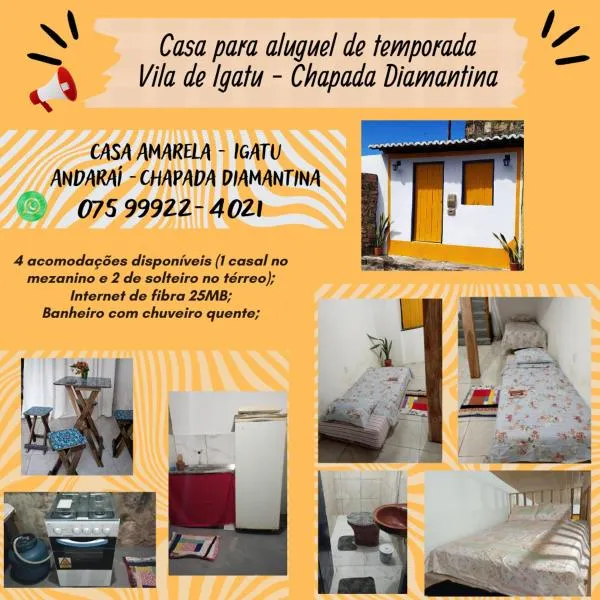 Casa Amarela Igatu, hotel v destinaci Igatu