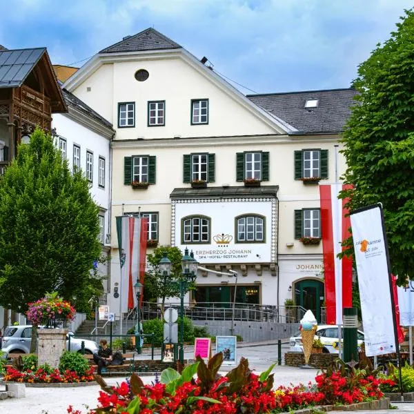 SPA Hotel Erzherzog Johann, hotel in Grundlsee