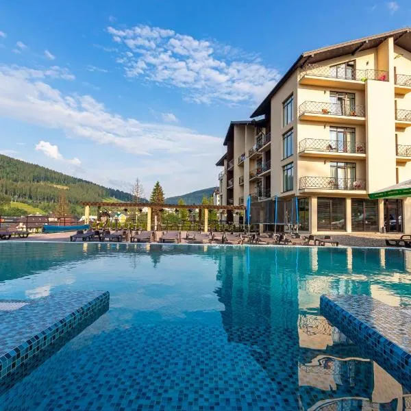 Gold Palace SPA Resort Bukovel, hotel i Bukovel