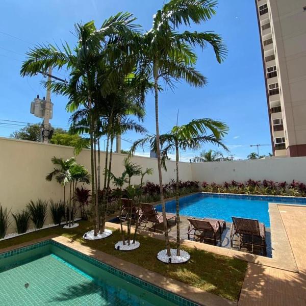 Apartamento Horizonte Azul, vista lago, próximo ao shopping - Foto 4