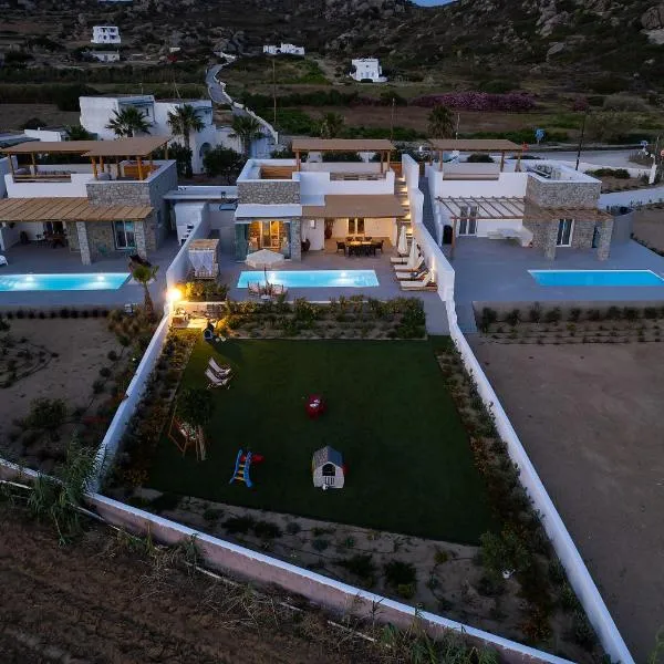 OLIVES seaside villas villa no 2, hotel v destinaci Plaka