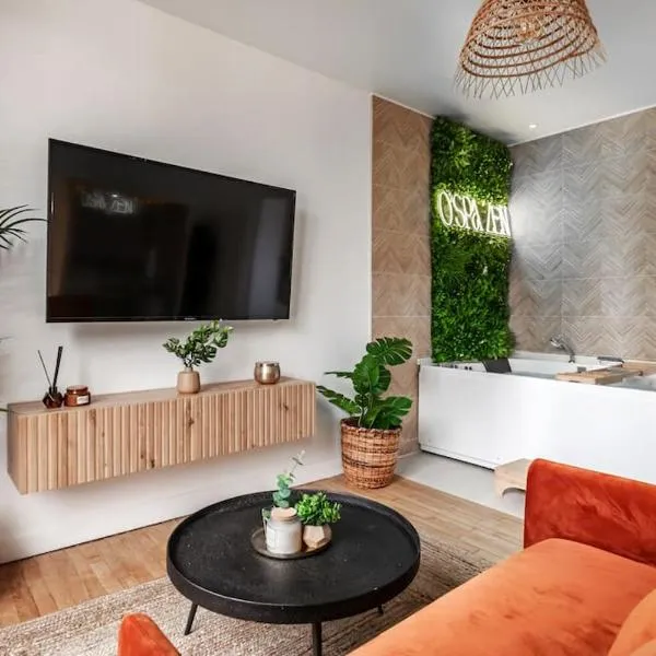 Appartement spa : O'Spa Zen Jacuzzi-Sauna-Terrasse, hotel in Ivry-sur-Seine
