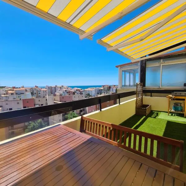 Cap d'agde VUE MER, hôtel au Cap d'Agde