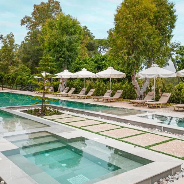 Grecotel LUXME Palms at Riviera Olympia & Aqua Park, hotel v destinaci Loutra Killinis