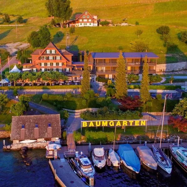 Seehotel Baumgarten, hotel v destinaci Kehrsiten