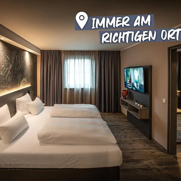 LOGINN Hotel Stuttgart Zuffenhausen、コーンタール・ミュンヒンゲンのホテル