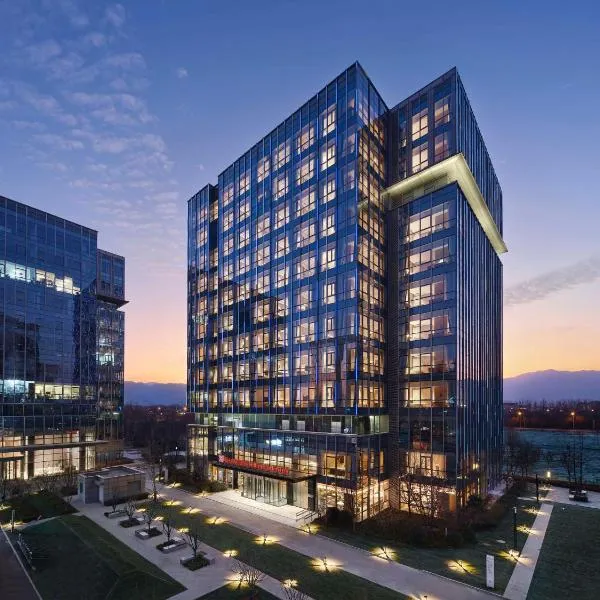 Hilton Garden Inn Beijing Haidian Daoxiang Lake、北京市のホテル