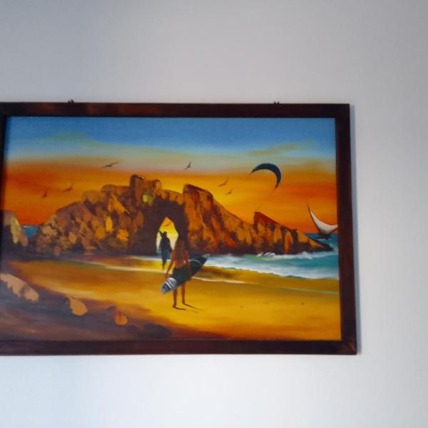 Estrela Apartamento 2 terreo - Quarto e sala com cozinha americana na praia do prea-Ce - Foto 4