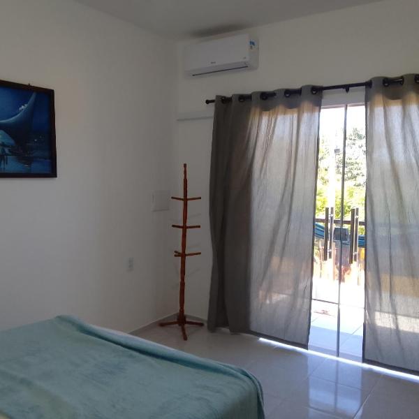 Apartamento Lua 3 - Quarto e Sala com Varanda e cozinha americana na praia do preá-Ce - Foto 2