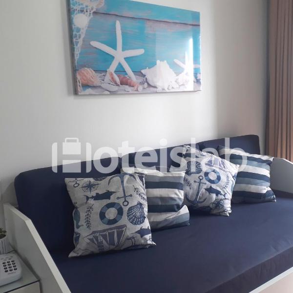 C108 Lindo apartamento com vista para o mar em Canasvieiras - Foto 2