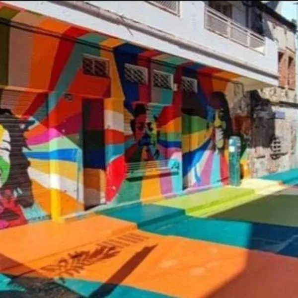 Appartement T3 Cœur De Ville Patio、フォール・ド・フランスのホテル