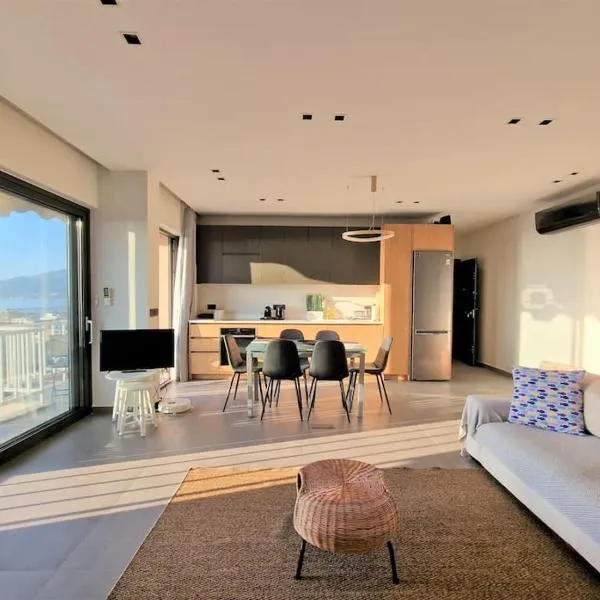 ALTA MARE city & sea VIEW- Cent Lux Apt (2BD, 2WC), hotel Zákinthoszban