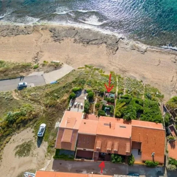 Casa sulla spiaggia a Porto Alabe P 3187, hotel a Porto Alabe