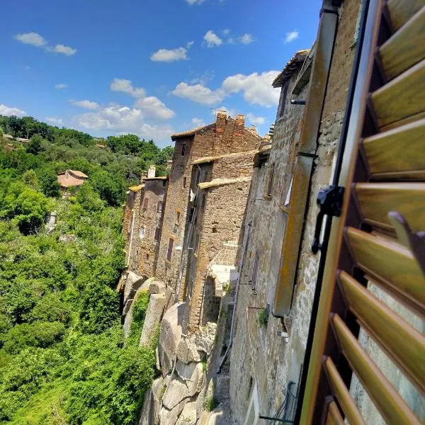 Il Loft nel Borgo Sospeso "con vista panoramica", hotell sihtkohas Vitorchiano