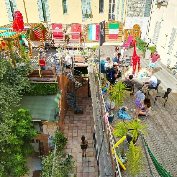 Antares hostel, hotel v Nice