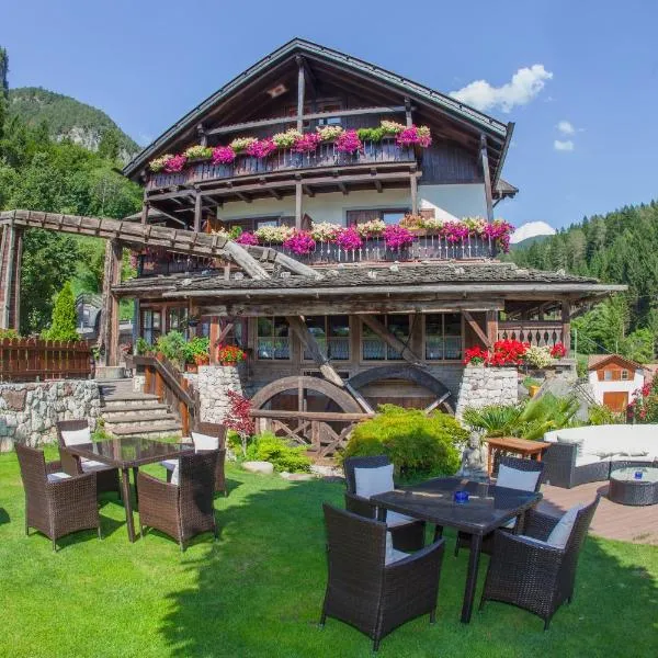 Zur Mühle Wohlfühloase, hotel v destinácii Trodena