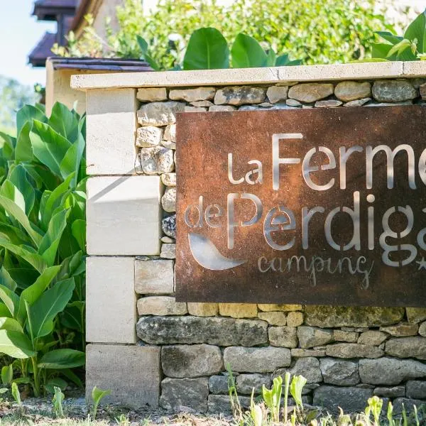 Camping La Ferme de Perdigat, hotel v destinaci Limeuil