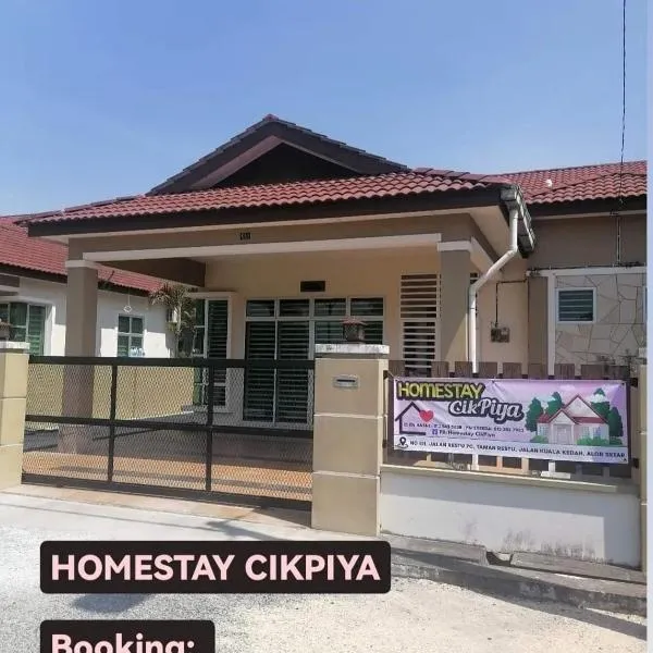 Homestay CikPiya, hotell i Kuala Kedah