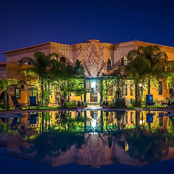 Las Palmeras Guest House、マラケシュのホテル