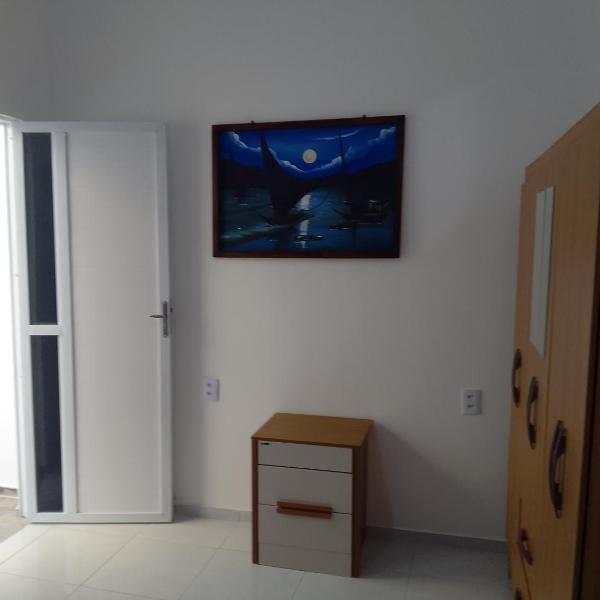 Casa do Bruno - Apartamento terreo - 1 - Terra - Quarto e sala com cozinha americana na praia do preá-CE - Foto 5