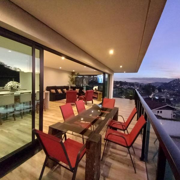 Casa em Campos do Jordão com bela vista - Foto 4