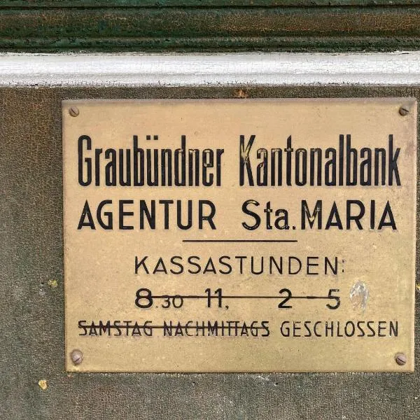 Ferienwohnung Banca Veglia, hotel a Santa Maria Val Müstair