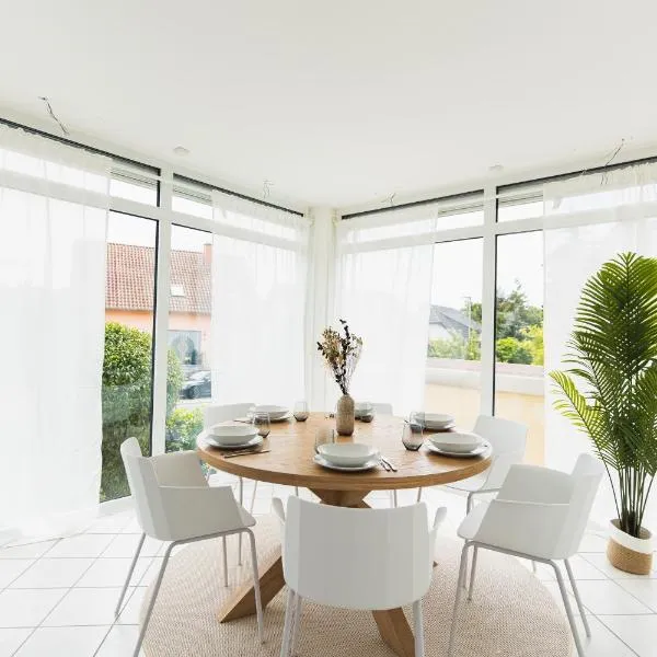 Appartment in den Weinbergen bei Mainz - mit 2x Doppelzimmern, 1x großes Wohnzimmer, Bad & Küche, hotel v destinaci Stadecken-Elsheim