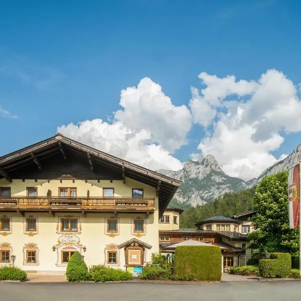 Hotel Vitaloase zu den drei Brüdern, hotel v destinaci Unken