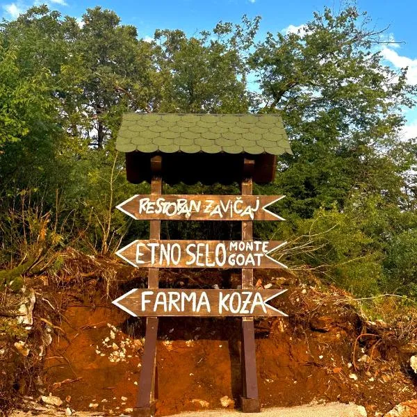 Etno selo montegoat, hotel v destinaci Nikšič