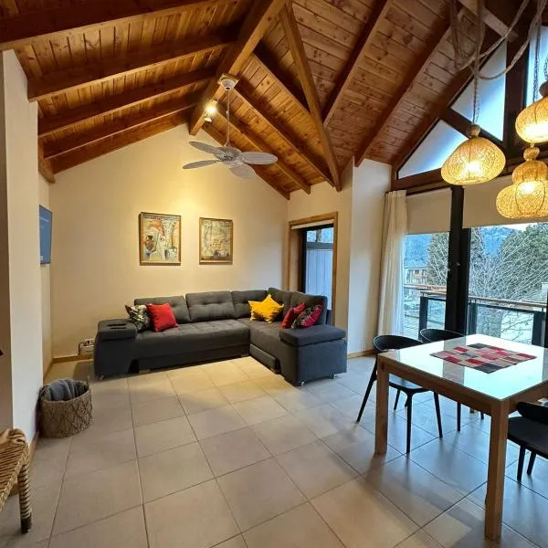 TERRAZAS DEL MASCARDI - LUXURY APARTMENT - INMEJORABLE UBICACION, hotel in San Martín de los Andes