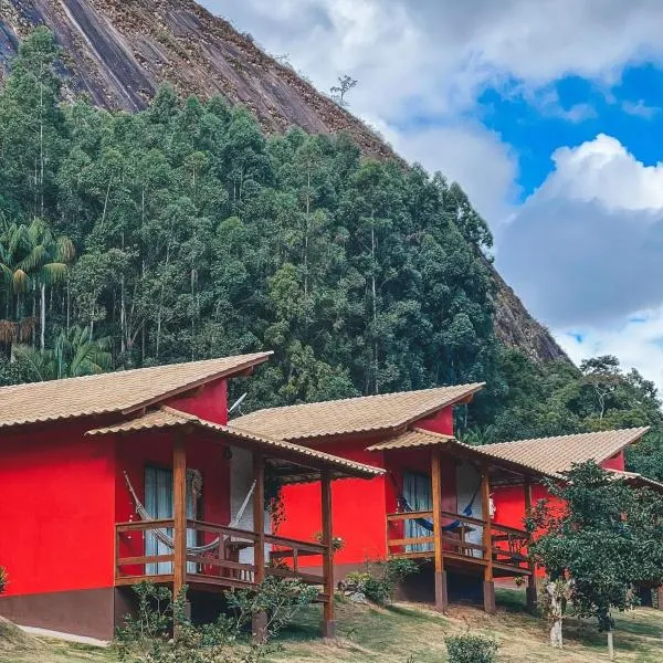 Chalés Vale das Pedras, hotell sihtkohas Venda Nova do Imigrante