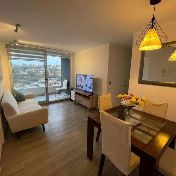 Departamento con piscina., hotel en Viña del Mar