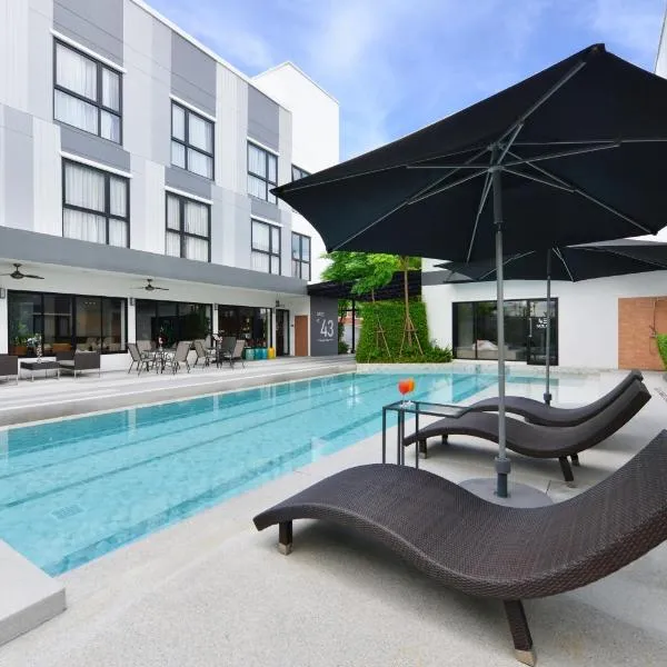 Gate43 Airport Hotel, hotel v Lat Krabangu