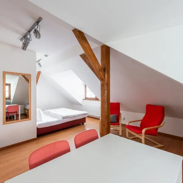 Apartmán Muzeum obchodu, hotel v Karlštejnu