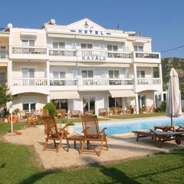 Kavala Beach Hotel apartments, hotel v destinácii Iraklitsa