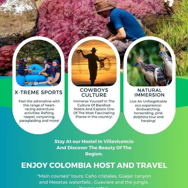 Hostel Villavicencio Enjoy Colombia、ビリャビセンシオのホテル