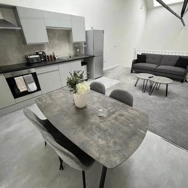 Modern Loft Apartment, hotell i Rotherham