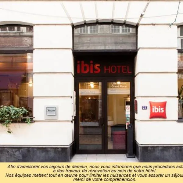 ibis Lille Centre Grand Place, viešbutis mieste Anstaing