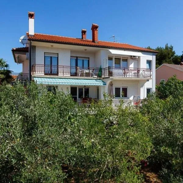 코르니츠에 위치한 호텔 Apartmani BRAUT-Studio-ANDREA 1 with sea view-STUDIO 3 view of the garden