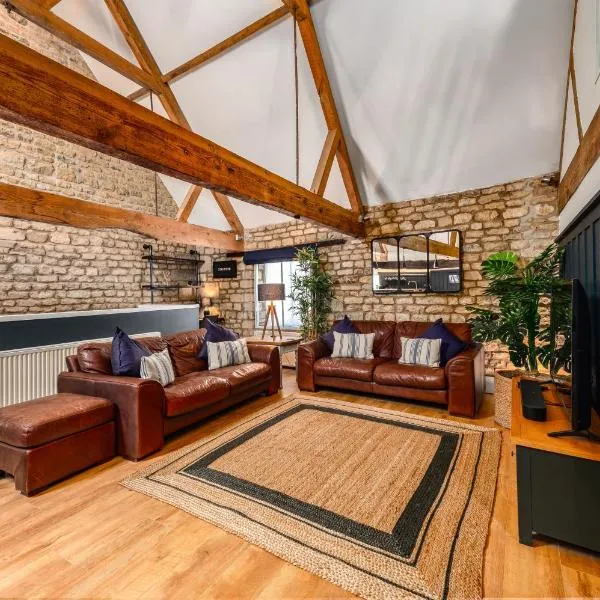 Luxury town centre loft apartment in converted Granary, hotel v destinaci Stamford