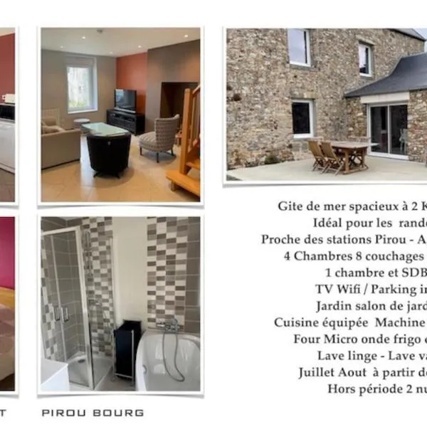 Gite de bourg Pêni-Pênant, hotel v mestu Pirou