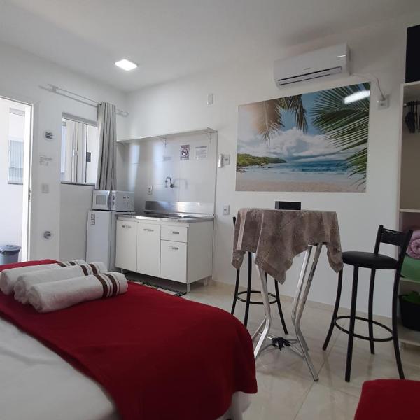 PENHAFLAT, STUDIO COMPLÉTO, C COZINHA E GARAGEM , A 700 m do parque e 120 m da praia - Foto 5