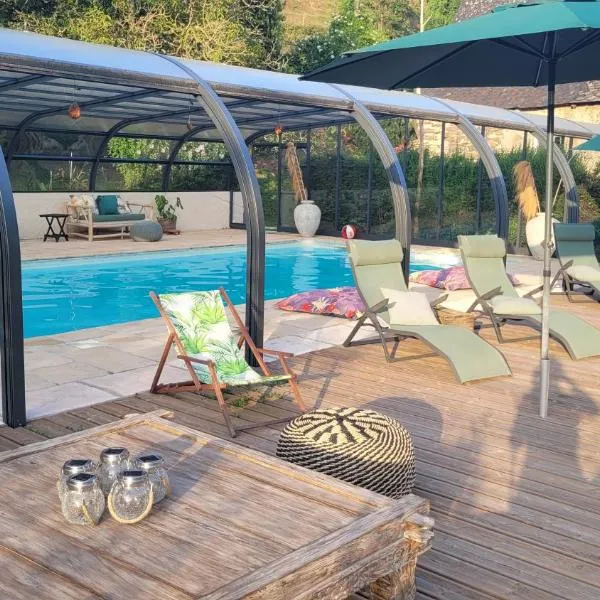 Manoir des Pélies SPA, hotel v destinaci Conques