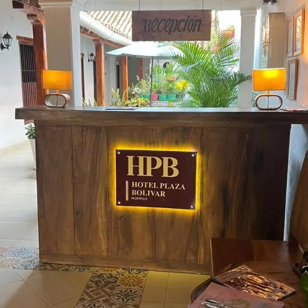 Viesnīca HOTEL PLAZA BOLIVAR MOMPOX ubicado en el centro histórico con parqueadero interno pilsētā Momposa
