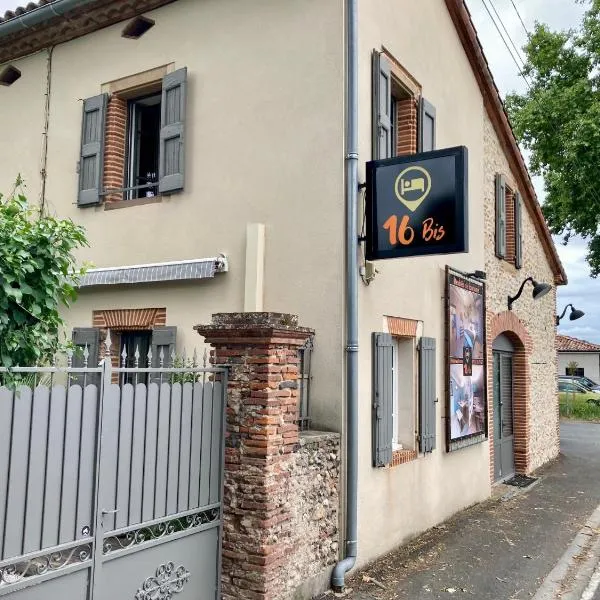 16 Bis-Gîte-Hôtel-Appartement – hotel w mieście Marssac-sur-Tarn